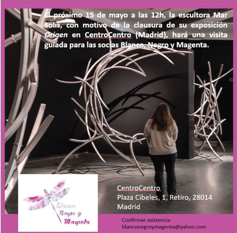 Visita guiada a la exposición de Mar Solís “Origen”
