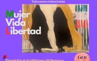 Postales para Irán. Mujer Vida Libertad.